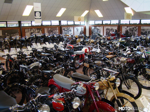 National Motorcycle Museum – ktoś wspominał, że tu mało motorów, stare ale... 