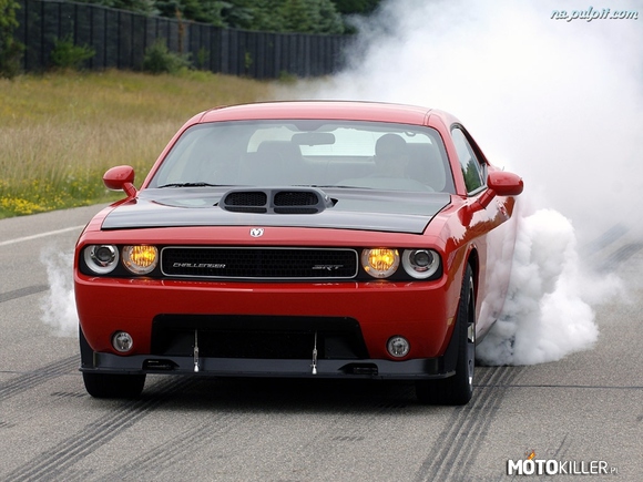 Piękny Challenger :) – Zawijanie asfaltu w wykonaniu SRT 