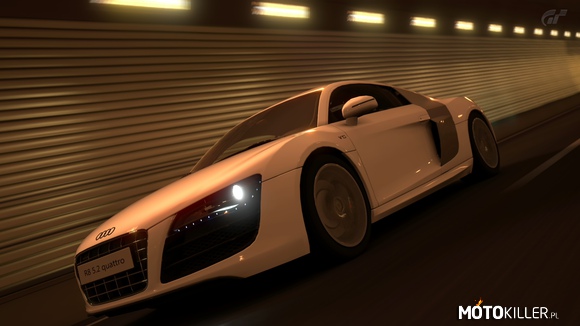 Audi R8 5.2 quattro – Trochę mojej inwencji (nie)twórczej ;)

(Gran Turismo 5) 