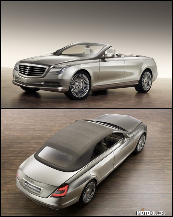 Mercedes-Benz Ocean Drive – 4 drzwiowe kabrio, piękny concept 