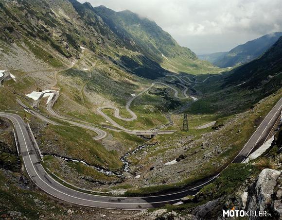 Rumuńska droga DN7C – Stelvio jest świetne ale ta droga jest lepsza. Wybudowana przez dyktatora Nicolae Ceaușescu, poświecono 6 mln kg dynamitu i 40 żołnierzy. Według Top Gear najlepsza droga świata. Sezon 14 odcinek 1 Top Gear. 