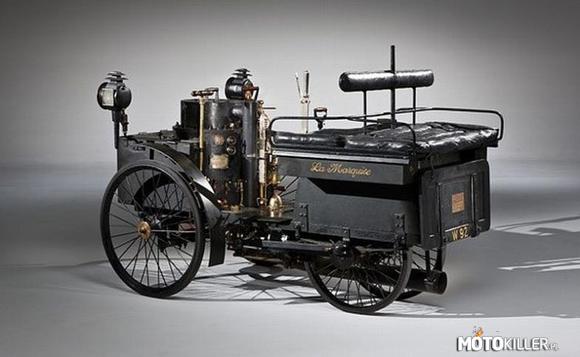 Najstarszy samochód świata – De Dion Bouton Et Trepardoux Dos-A-Dos Steam Runabout z roku 1884 