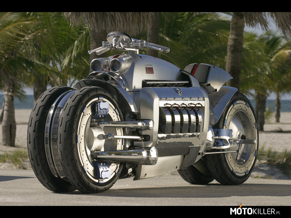 Dodge Tomahawk – Najszybszy motocykl świata.
Jedzie on z prędkością przekraczającą 500km/h.

Motocykl, który przerasta do tej pory produkowane motocykle. Został zaprezentowany na salonie samochodowym w Detroit w styczniu 2003 roku. Wzbudził wtedy niemałe zamieszanie zwiedzających swoim niecodziennym designem i zaawansowaną technologią. Wyprodukowano ok. 100 egzemplarzy, każdy za ok. $500 000. 