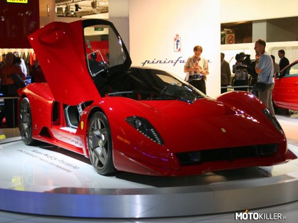 Ferrari P4/5 Red By Pininfarina – Silnik: V12 6,0l 48v DOHC 
Vmax: 362 km/h
0-100: 3,25 s 
