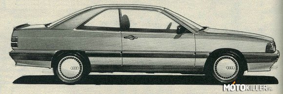 Audi 100 C3 coupe – cygaro w wersji coupe, niestety powstało tylko na papierze 