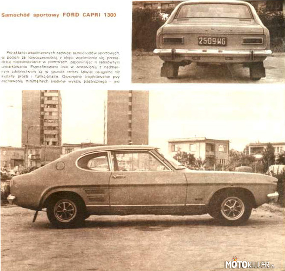 Samochód sportowy... – Ford Capri 1300... 
