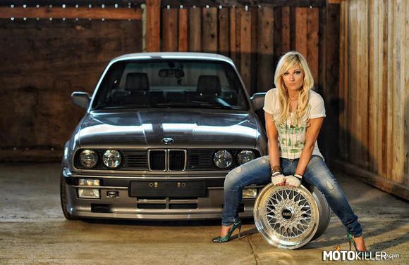 BMW & GIRL & BBS –  