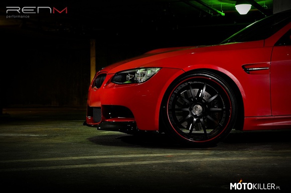 Czerwony diabeł – I kolejna BMW e92 m3 