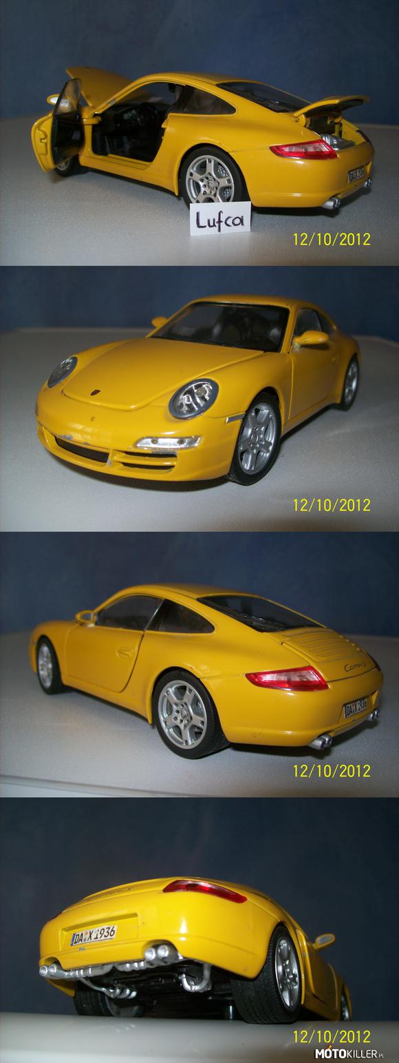 Modelarstwo: Porsche 911 – Model w skali 1:24, kupiony w całości. 