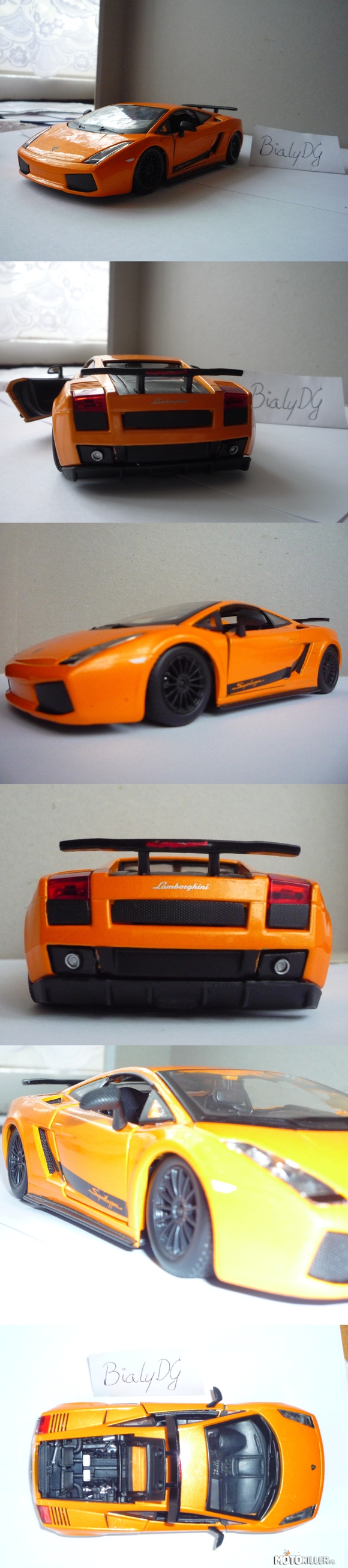 Modelarstwo: Gallardo – Lamborghini Gallardo Superleggera w skali 1:24 firmy Bburago. Co mogę powiedzieć o tym samochodzie... Wystarczy na niego spojrzeć. 