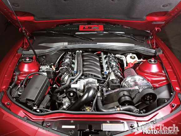 M jak Moc – Chevy Camaro Engine Bay 1000hp 