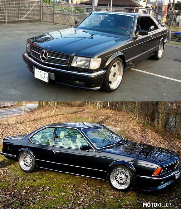 W126 & E24 – Wybierajcie. Ja wybieram Mercedesa. 