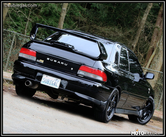 Subaru Impreza – Moja ulubiona wersja Subaru. 