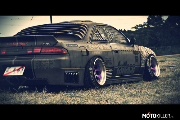Nissan S14 - military styl –  