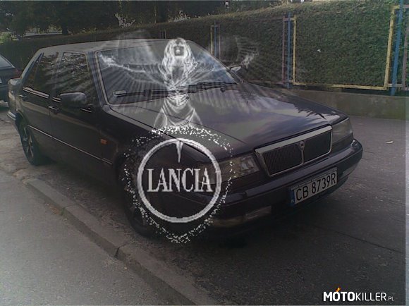 Nie widziałem takiej Włoszki – Hmm co by tu dużo pisać
Lancia Thema 2.0 16V Turbo 
Auto po panu Olechowskim :) 