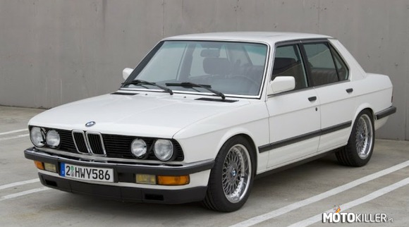 BMW 535i E28 – Kształty tego auta mają w sobie to coś, bo gdy je widzę to od razu na mojej twarzy pojawia się uśmiech 