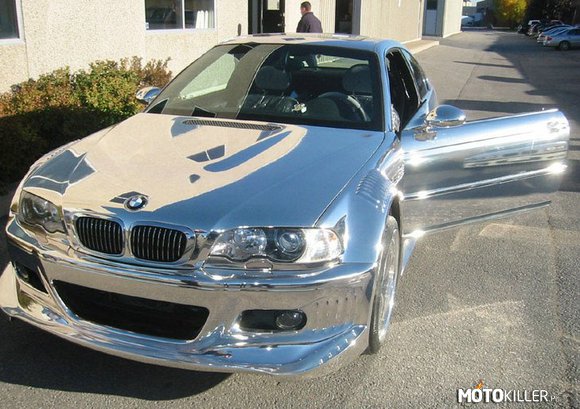 Silver BMW –  