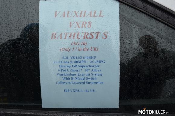 Vauxhall – nie jestem fanem opla ale to to całkiem inna sprawa 