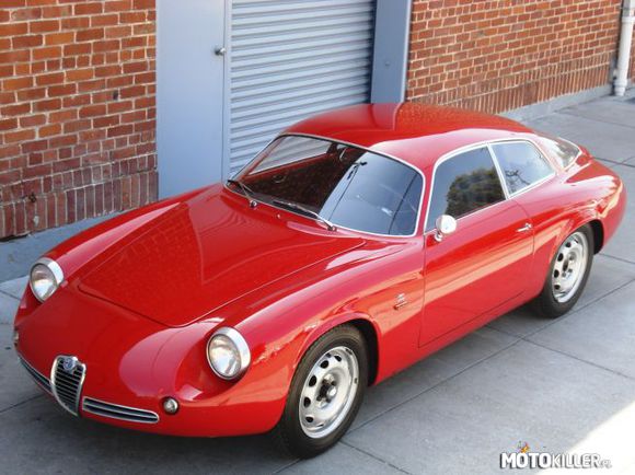 Jeden z ładniejszych samochodów w historii – Alfa Romeo Giulietta SZ Coda Tronca 