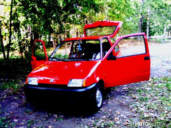 Fiat Cinquecento – Moja czerwona perełka 