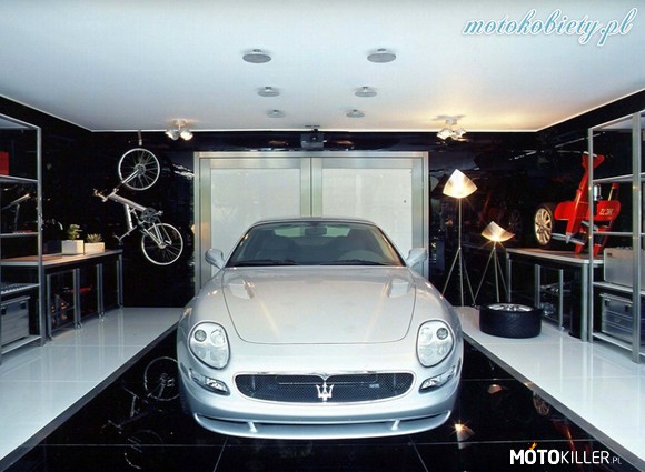 Maserati – Piękny wóz i fajny garaż 