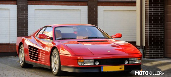 Czerwone marzenie – Ferrari Testarossa 