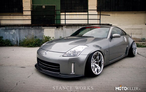 Low and wide – 350Z 