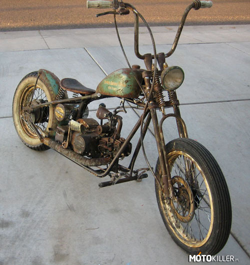 Rat bike – Nie przepadam za takimi motocyklami ale ten mi się wyjątkowo spodobał 