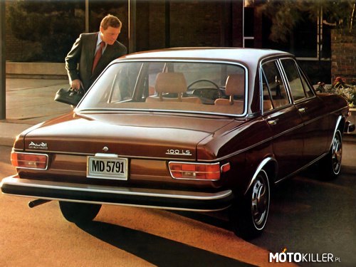 Audi 100ls – Luksus lat 70-tych 