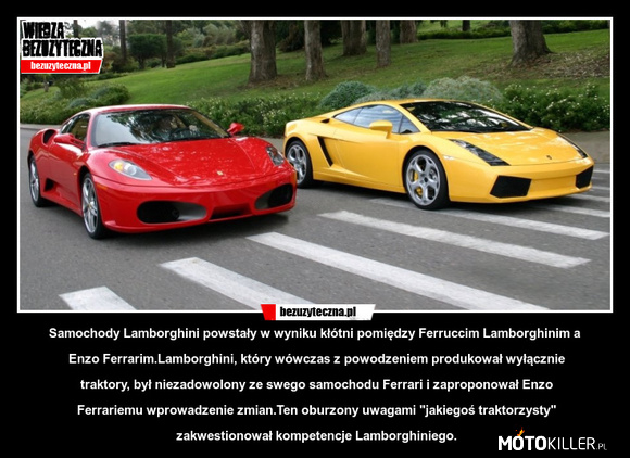Chcecie wiedzieć jak powstało Lamborghini? – To proszę bardzo. 