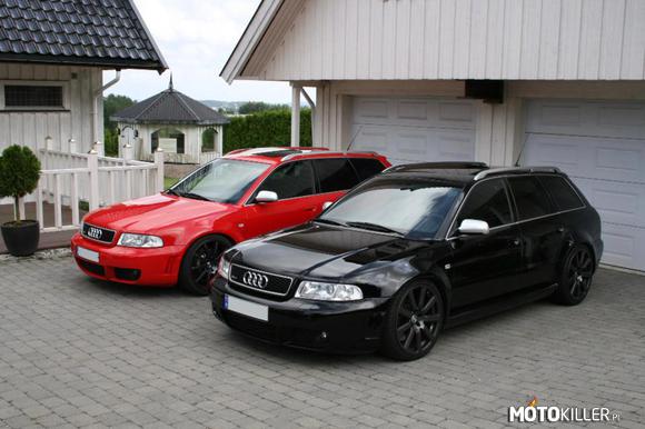 Audi RS4 – Ktore wolicie red or black? 