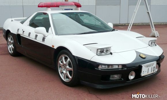 Honda NSX – W Japońskiej Policji 