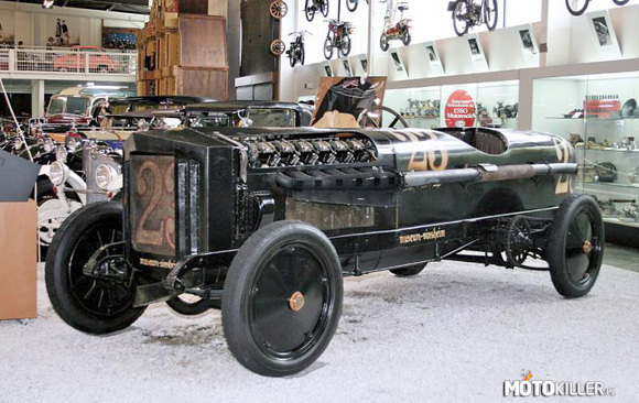Brutus – 46 litrów V12 Spalanie - jeden litr na jeden kilometr 