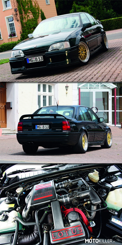 Lotus Omega – Silnik R6 Twin-Turbo o pojemności 3,6l. Moc to 377KM. 
