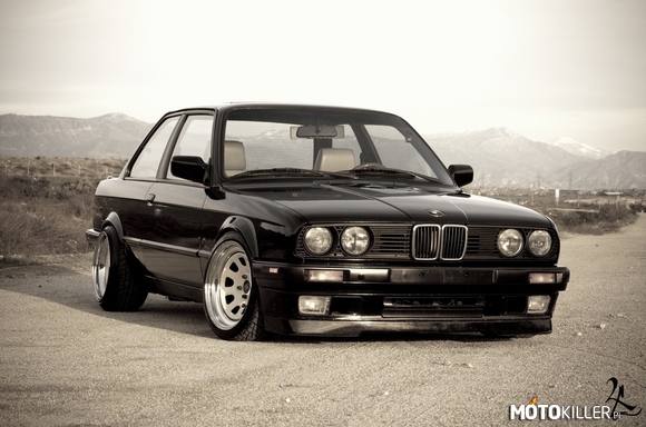 BMW E30 – Ładne laczki. Powie mi ktoś co to za kółka? 