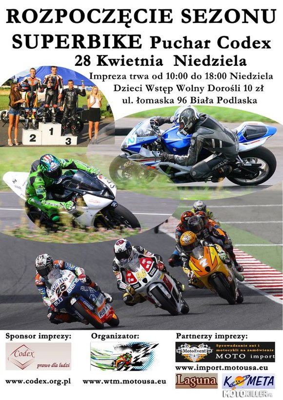 Treningi motocyklowe - rozpoczęcie sezonu – http://wtm.motousa.eu/ 