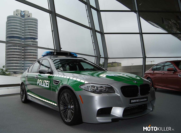 Policyjne BMW F10 –  