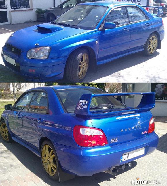 Subaru Impreza WRX – Spotkany niedawno w Kwidzynie. 