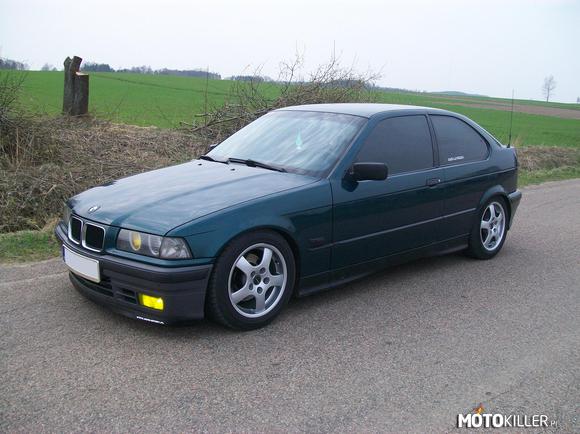 Jak wszyscy to i ja: BMW E36 Compact – Compact z silnikiem 1.6 (jeszcze)

Xenon, sport zawias, ciemne szyby i dokładka zderzaka. 

W planach swap na 2.5 bądź 2.8 