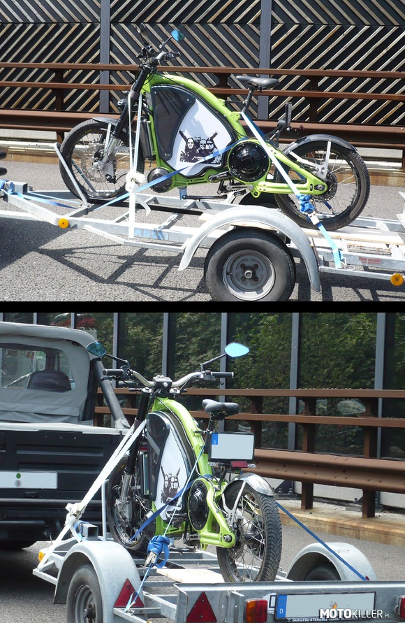 Jednoślad – tylko że ani to rower, ani motocykl... ktoś z was wie co to jest? 