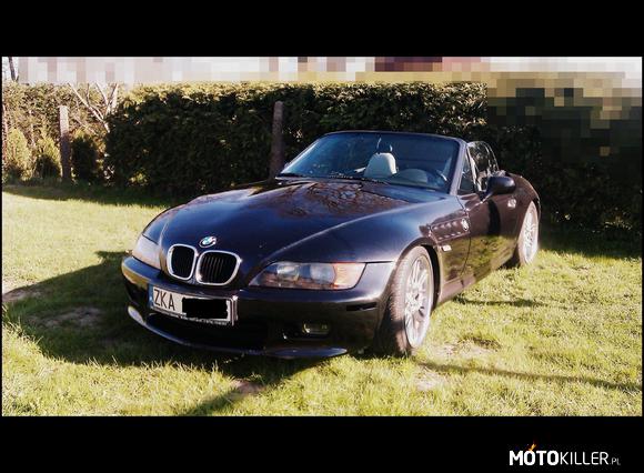 BMW Z3 kumpla. – Czarna bestyjka 
