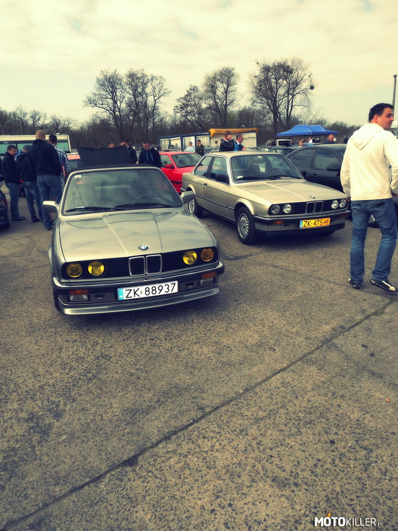 2x BMW E30 – Majówka BMW, Toruń 4.05.13 