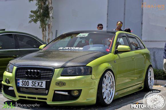Audi i jej piękny kolorek –  