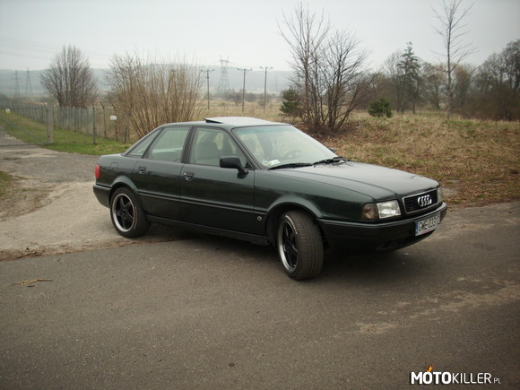 Moje Audi 80 – Moje Audi 80 B4 na Borbetach E 17&apos; 