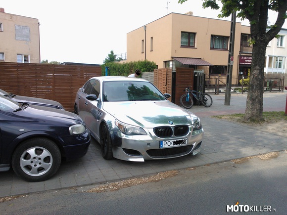 BMW serii 5 w chromie – &quot;...bo laski lecą na chrom&quot; / by szczepankowskie MOTOdupeczki 