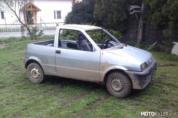 Fiat Cinquecento Pickup – Pomysł mojego kolegi 
