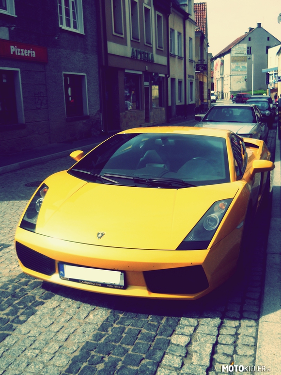 Lamborghini – Widziane w Mikołajkach. Coś pięknego 