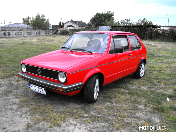 VW Golf Mk1 – Golf Mk1
1981r
1.1 50KM
33.600 Km 