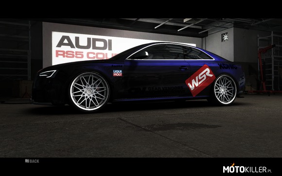 GRID 2 – Audi RS5 Coupe
wiem, wiem, że gra, ale jedna z najlepszych gier samochodowych jaką grałem, polecam! 