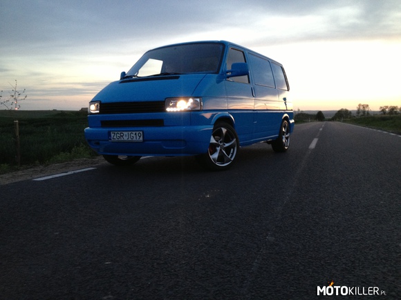 VW T4 RIVIERA BLUE –  